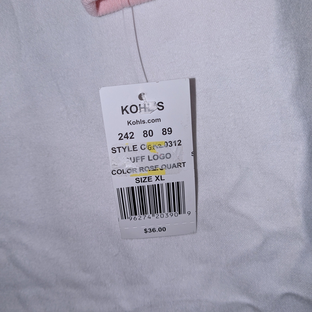 Kohl's Women's Pink Coca Cola Hoodie Sweater - Picture 3 of 5